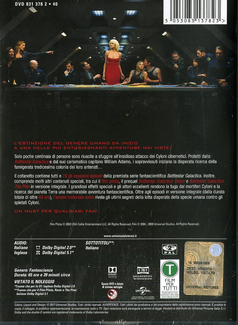 Battlestar Galactica: Boxset Stagioni 1-4 (DVD)
