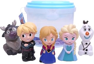 Disney Frozen Jumbo Squirter Bath Toys 5 Piece Bucket