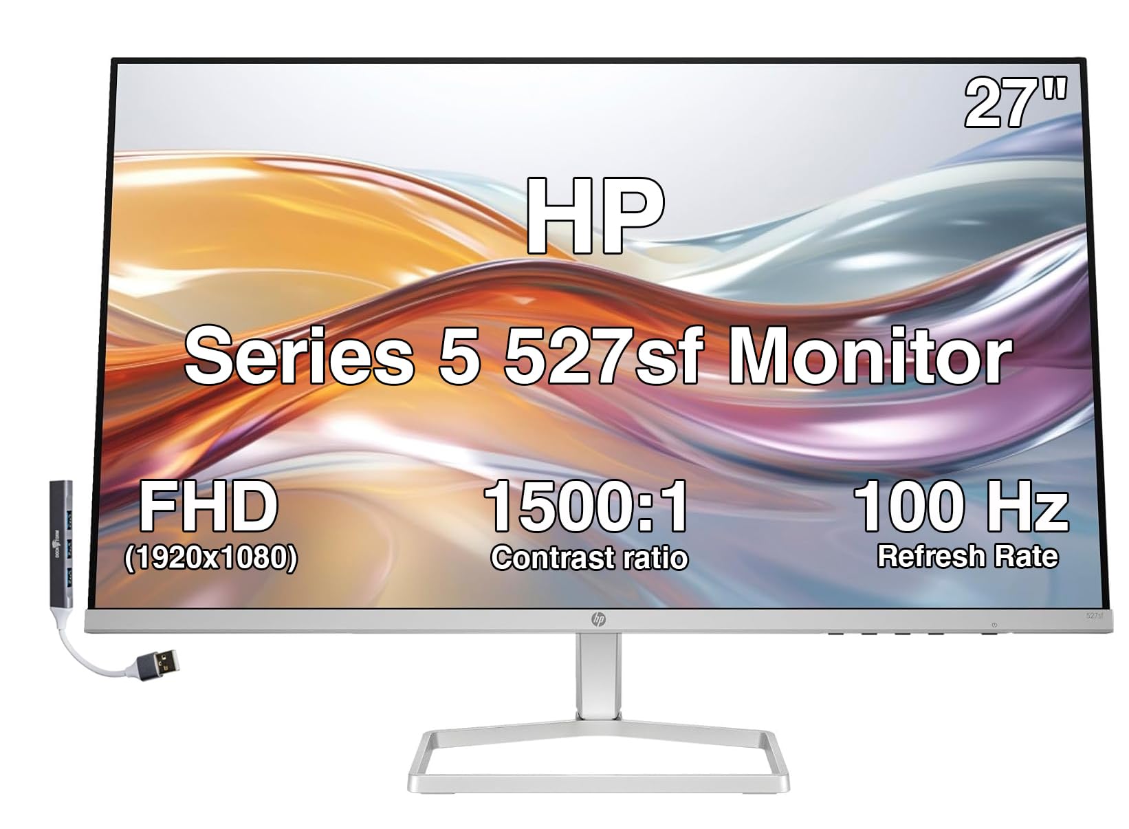 Amazon.com: HP Series 5 527sf Monitor (Replaces Model M27h) 27