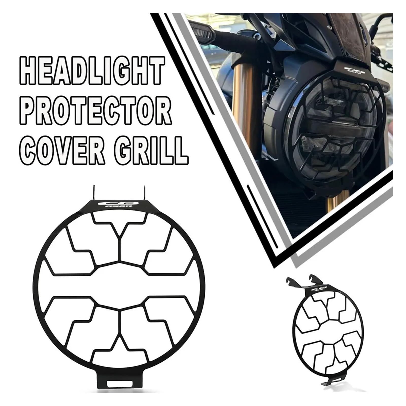 2023 Per Ho&nda CB650R CB 650 R CB1000R 2018 2019 2020 2021 2022 Moto Faro Faro Protezione Copertura Griglia Di Protezione Griglia Cover