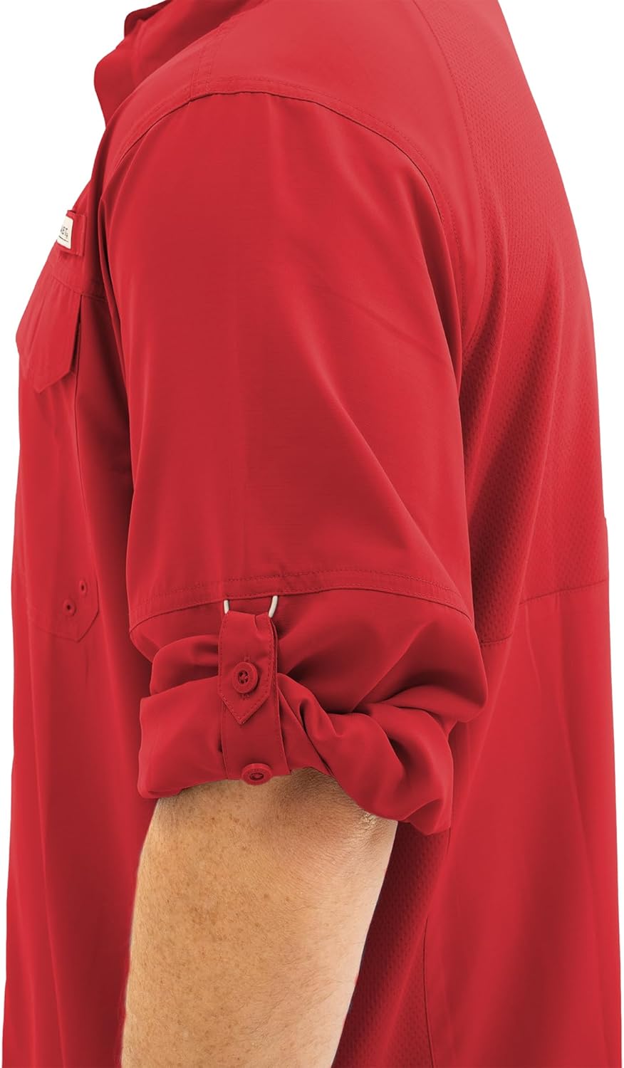 HABIT Men's Trappers Cabin Hybrid Long Sleeve River Shirt - Image 5