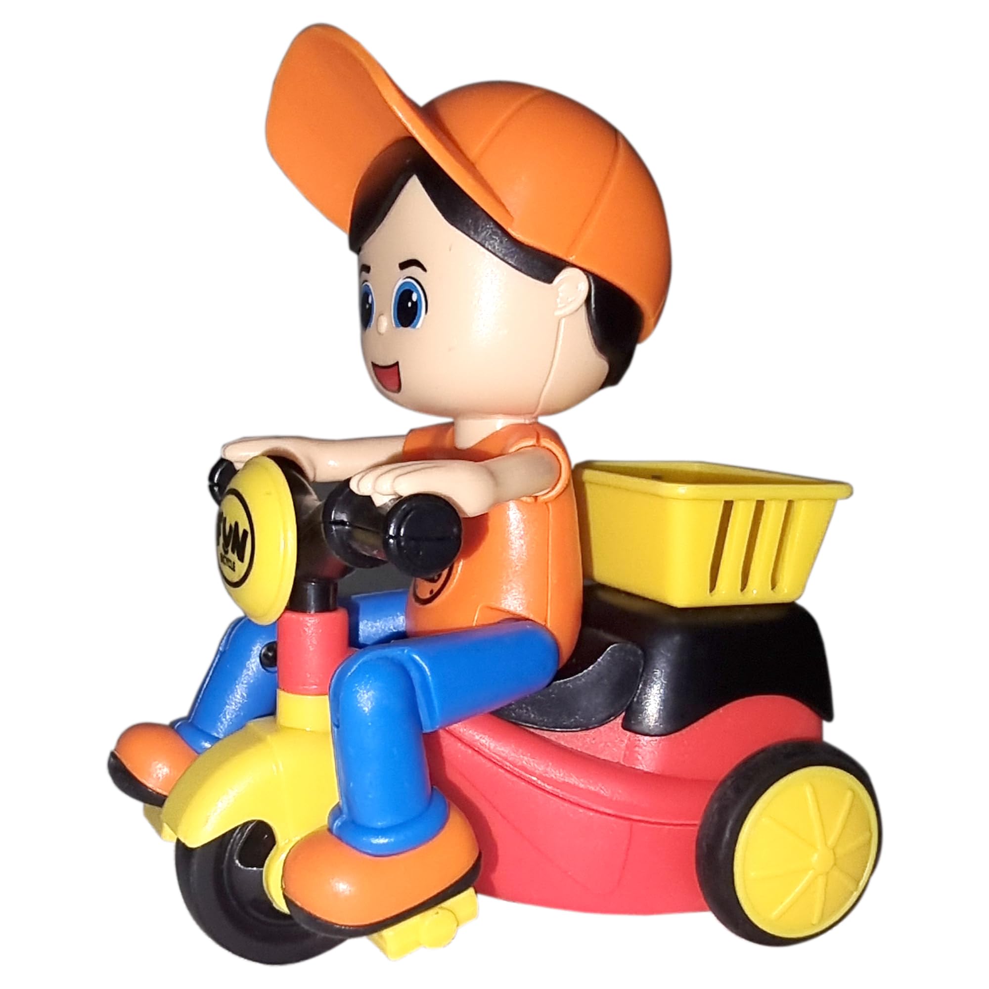Kids Mini Cartoon Inertia Tricycle Delivery Boy New Model Toy Slide Swing Bicycle Children Birthday Gifts Funny Game for Kids (Blue) (B0CY5GL2F6) Amazon Price History, Amazon Price Tracker
