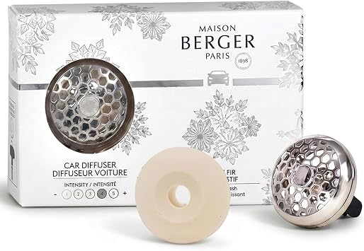 MAISON BERGER Car Diffuser Set, Festive Fir