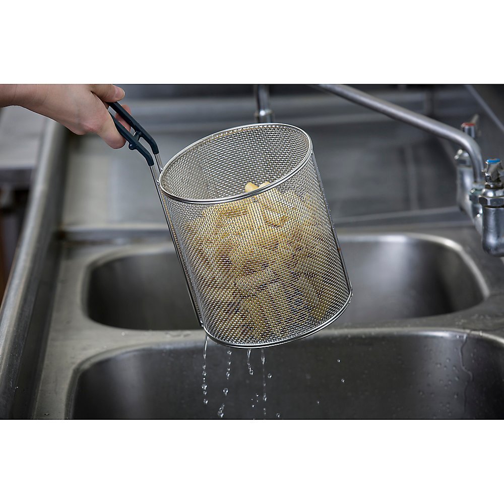 Tablecraft S/S Small Round Pasta Basket