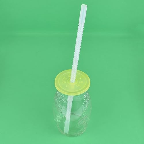 Miniatura 7 de Pajitas flexibles, pajitas flexibles de 11 pulgadas de largo, pajitas plegables reutilizables, paquete de 14