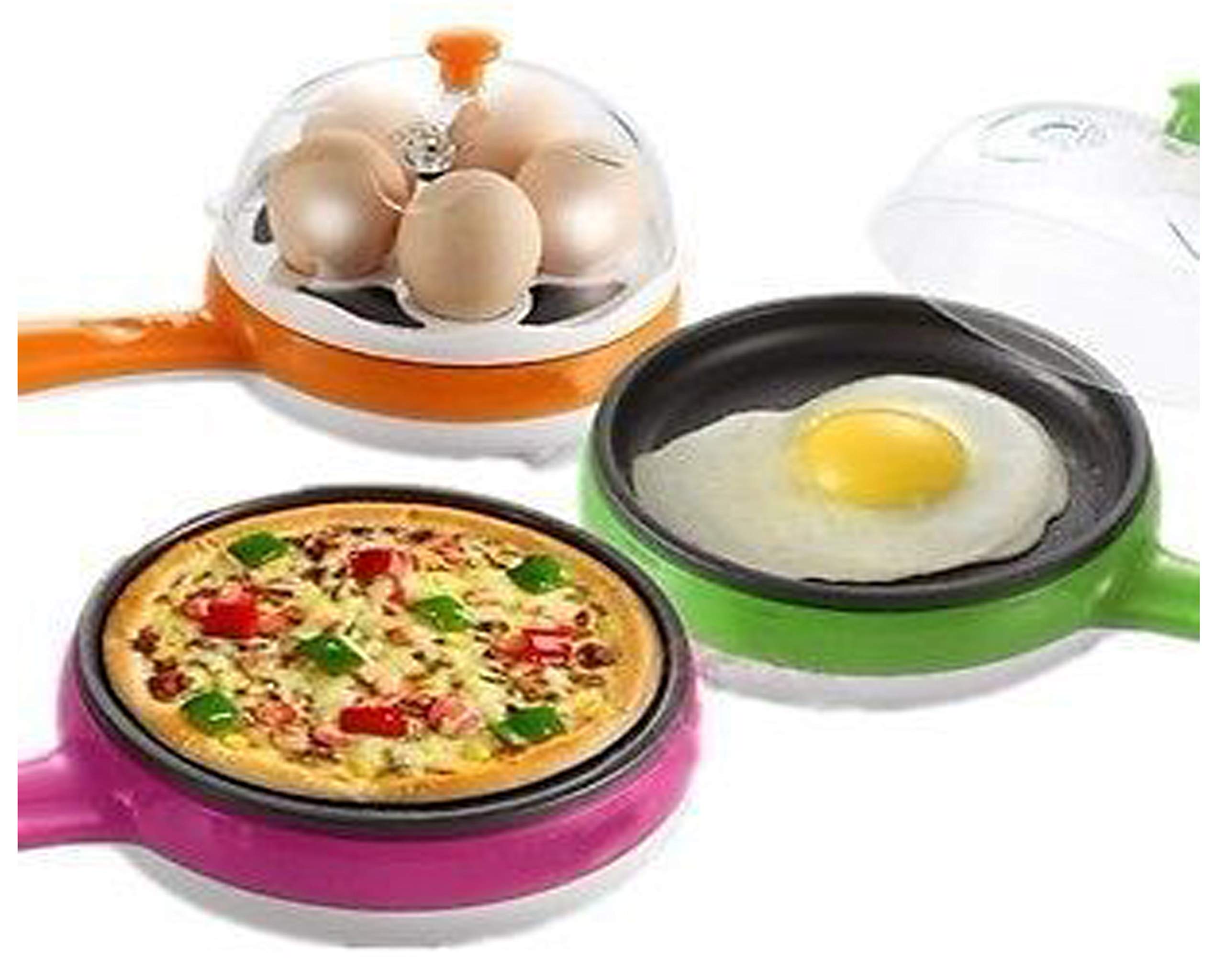 Shopper52 2 In 1 Multifunctional Steaming Device Frying Egg Boiling Roasting Heating Egg Cooker Egg Poacher Electric Egg Boiler - EGBOR05-picture-13
