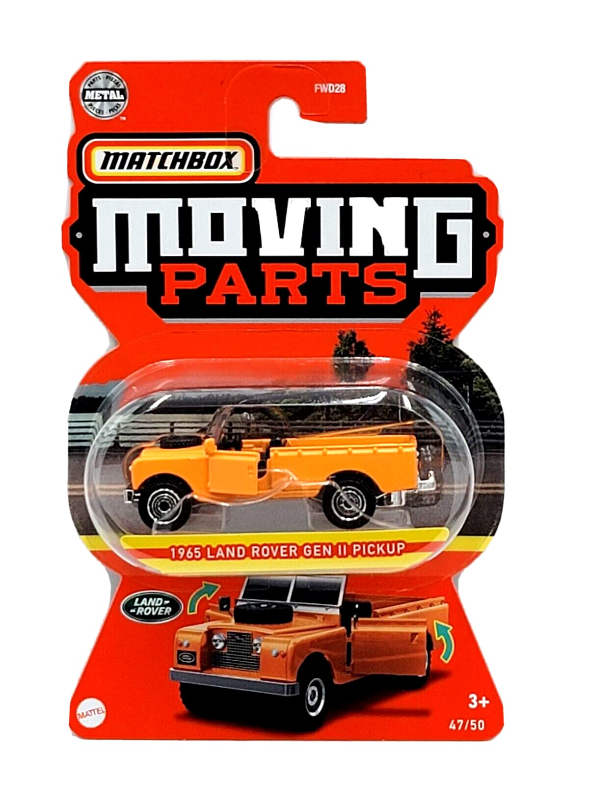 Amazon.com: Matchbox Moving Parts 1965 Land Rovers Gen II Pickup