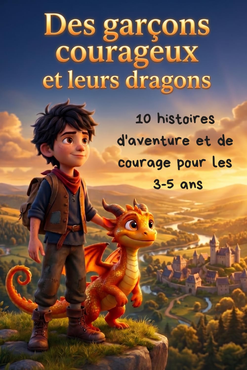 Des garçons courageux et leurs dragons: 10 histoires d'aventure et de courage pour les petits garçons extraordinaires