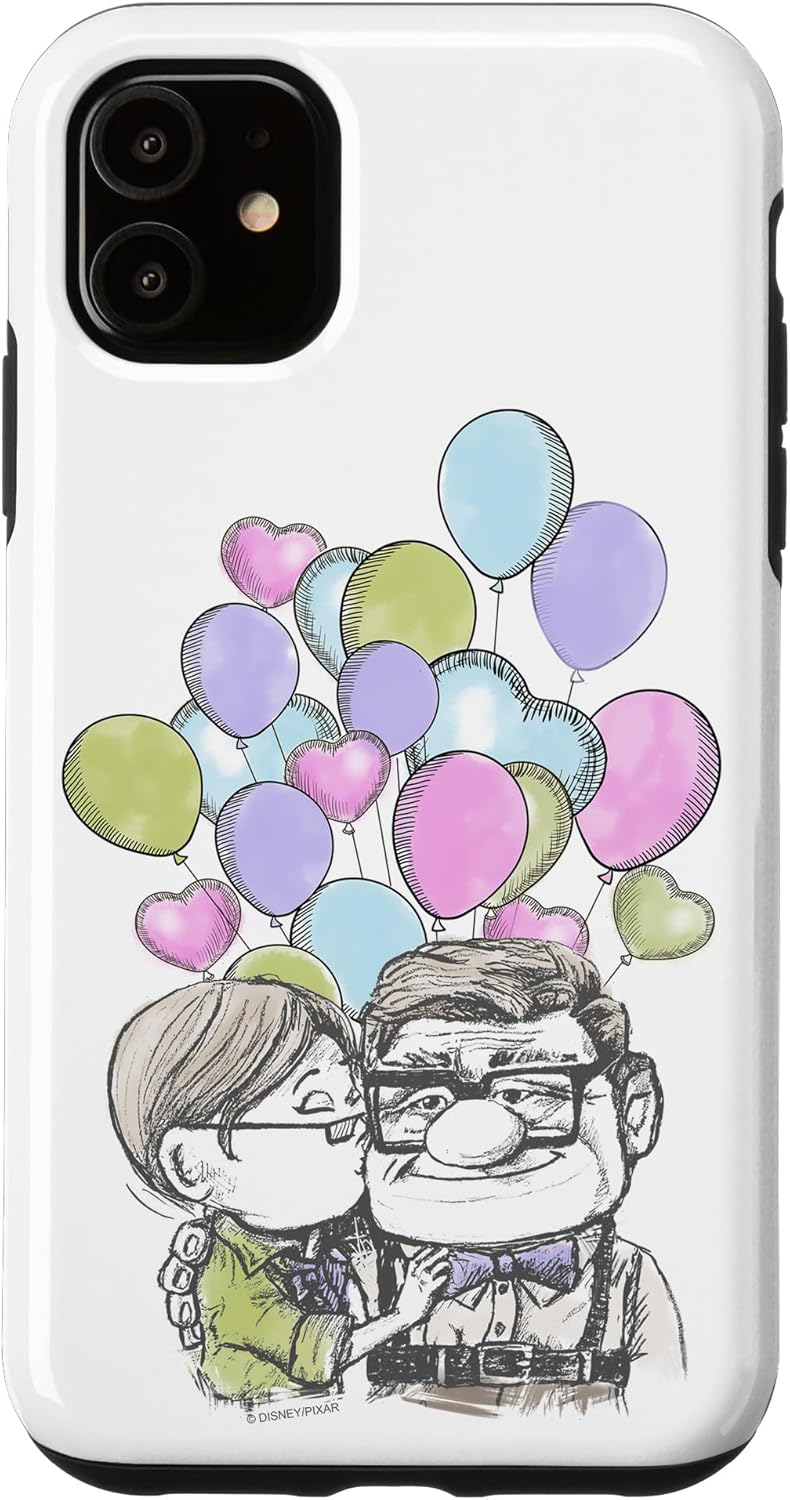 Disney Pixar Up Carl & Ellie Sketch Case for iPhone 17