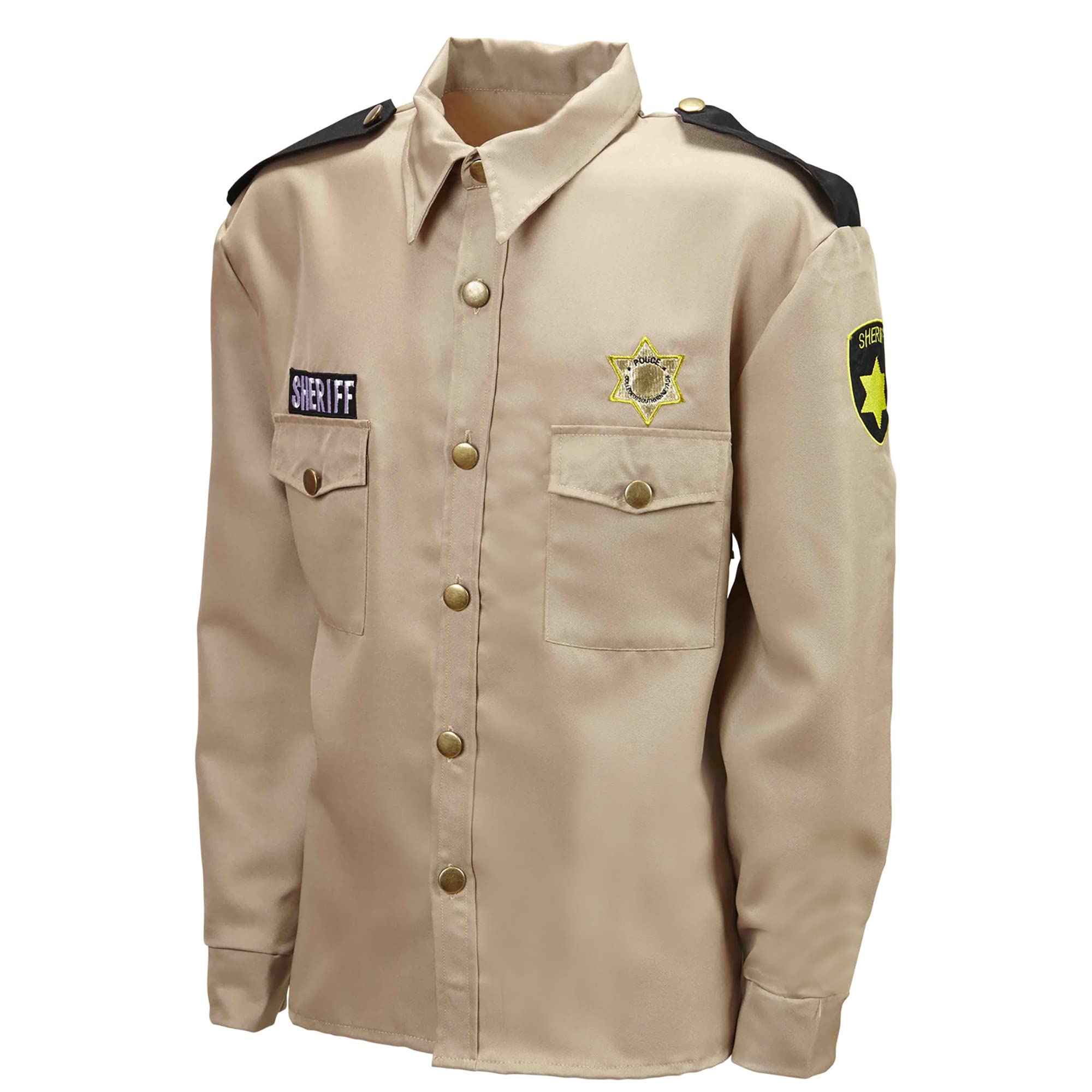 W WIDMANN MILANO Party Fashion - costume sceriffo, camicia, ranger, western, Texas, poliziotto, costumi in maschera