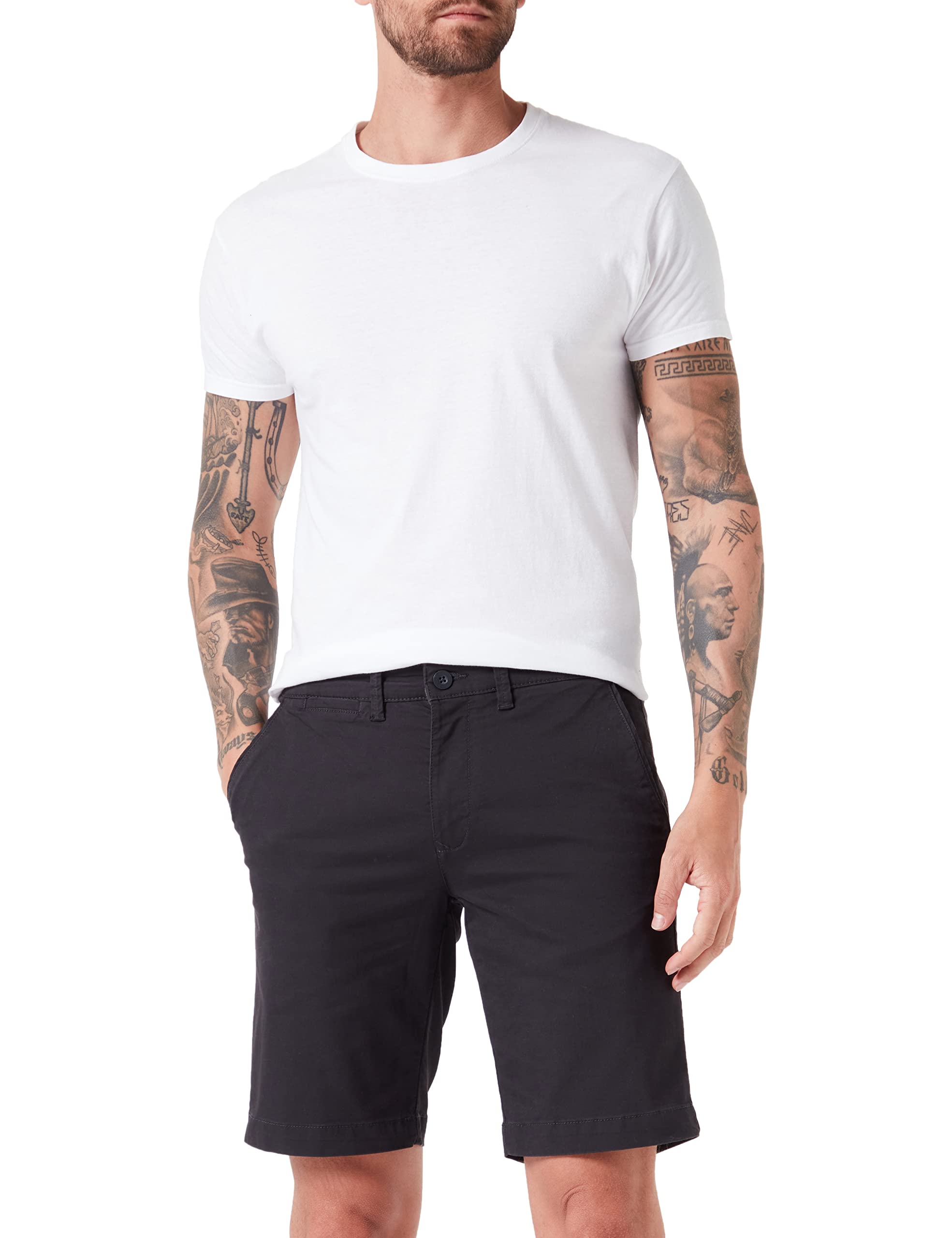 CMP Herren Bermudashorts aus 98% Baumwolle, Antracite, 54, 30U7157