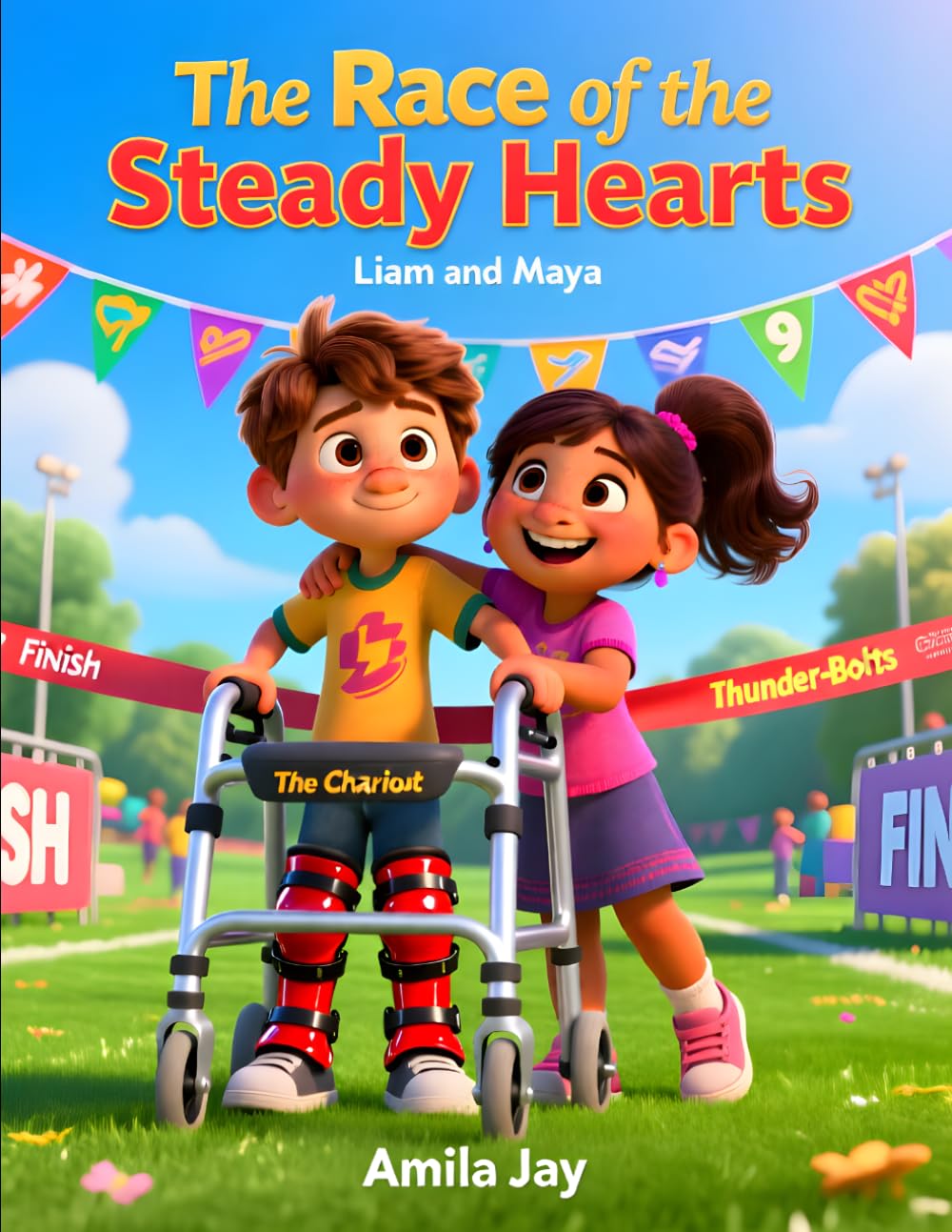 The Race of the Steady Hearts - Kids Story about Cerebral Palsy: Children's Story about Cerebral Palsy & How to Cope with it