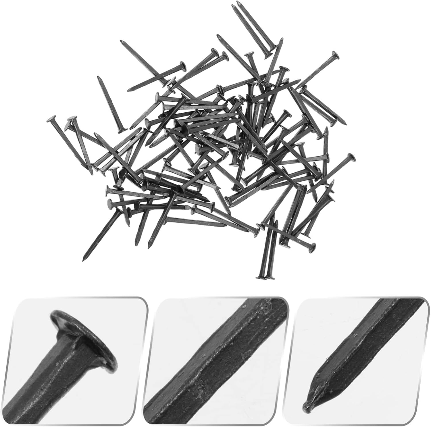 1bag Shoes Repairing Nails Round Nails for Heels Bag Lightweight Easy to Install for Convenient Shoe Maintenance