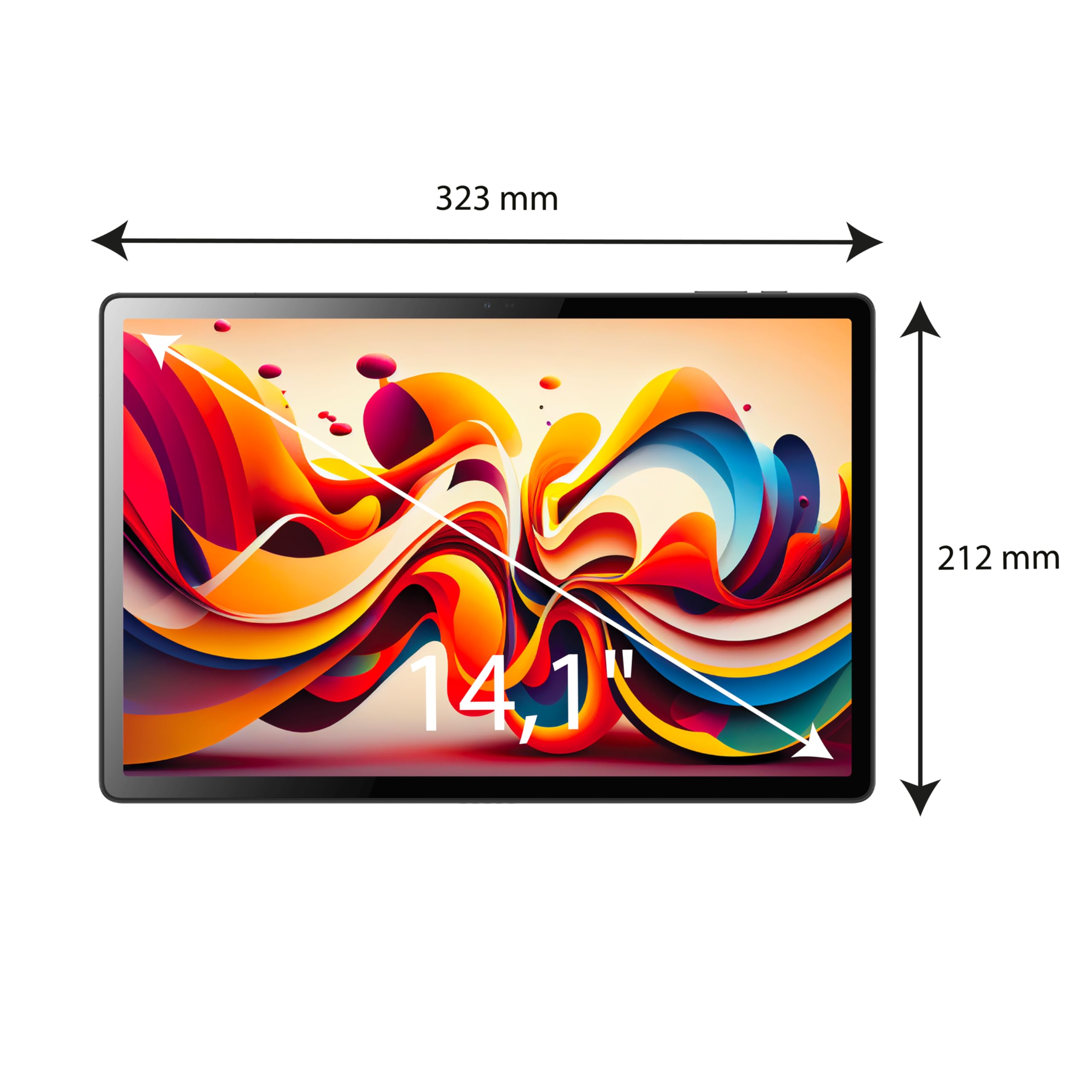 Logicom - Tab XXL 14 - Tablet 14" Android 15 - Octa-Core 1,6Ghz - 128 GB