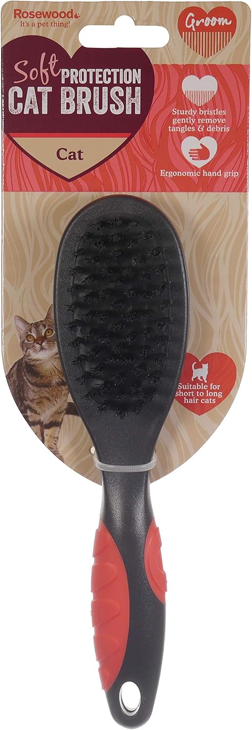 Rosewood Soft Protection Cat Brush Amazon.co.uk Pet Supplies