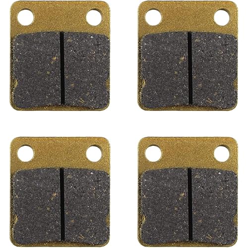PRO BAT 4x Rear Disc Brake Caliper Pads for 50cc 70cc 90cc 110cc 150cc 200cc 250cc 300cc Chinese ATV Quad Dirt Pit Bike Go Kart Buggy Sunl Apollo Golden 4PSc