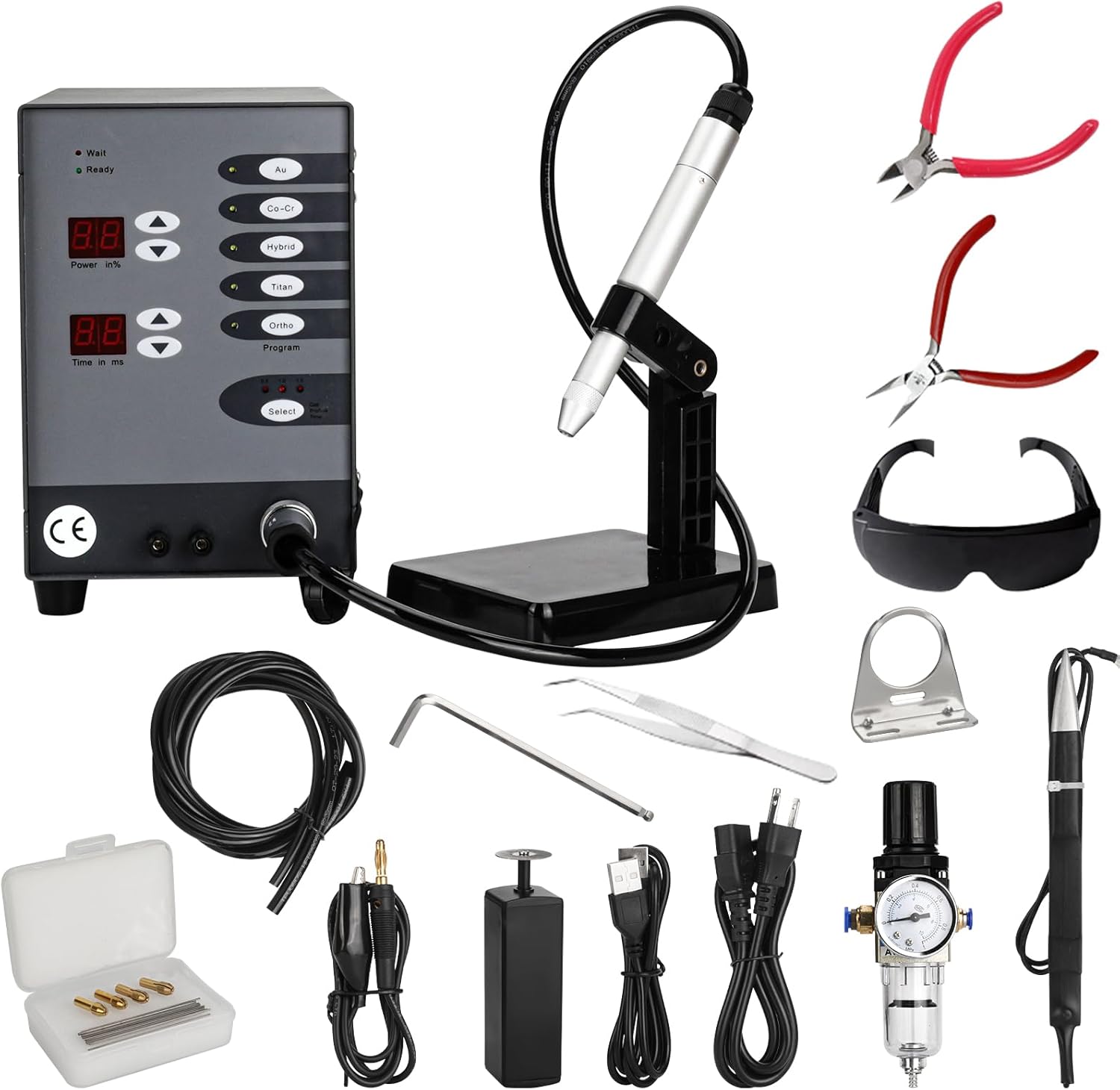 Complete Kit for Pulse Arc Permanent Jewelry Welding