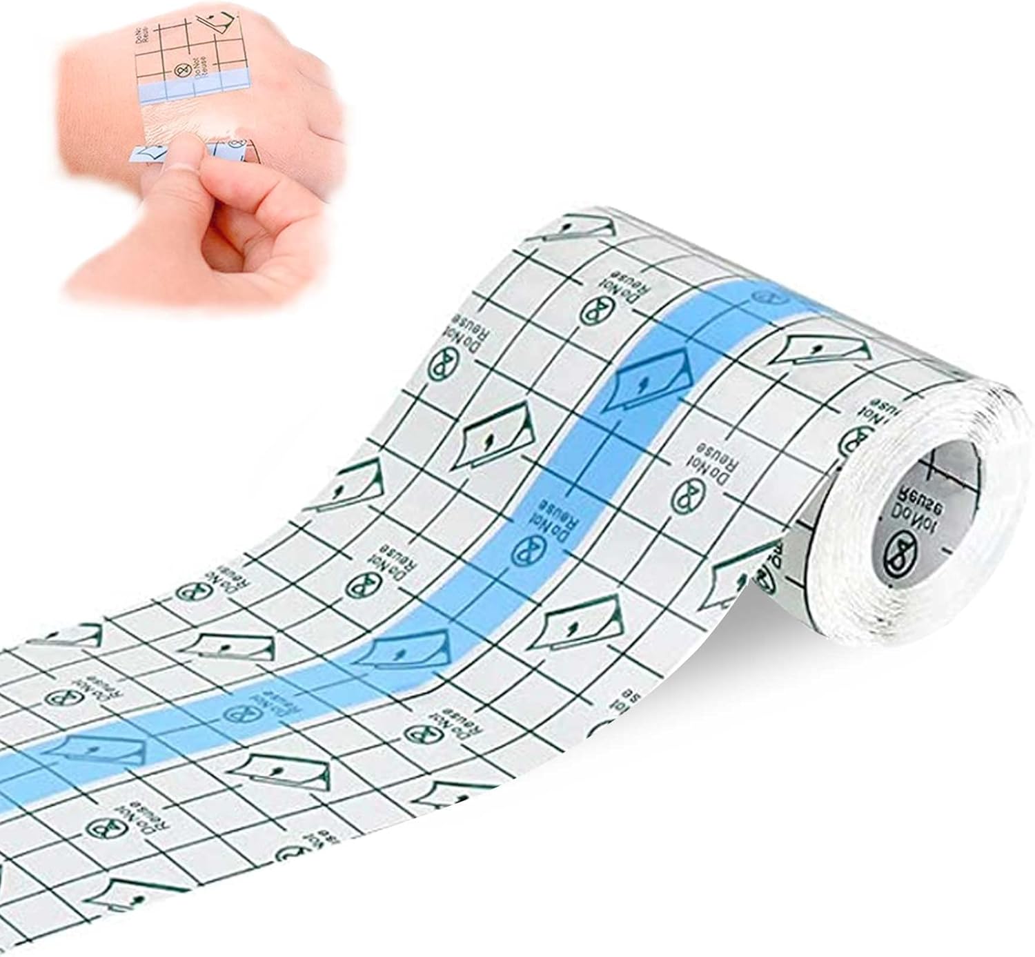 Waterproof Bandaid, Transparent Stretch Adhesive Bandage