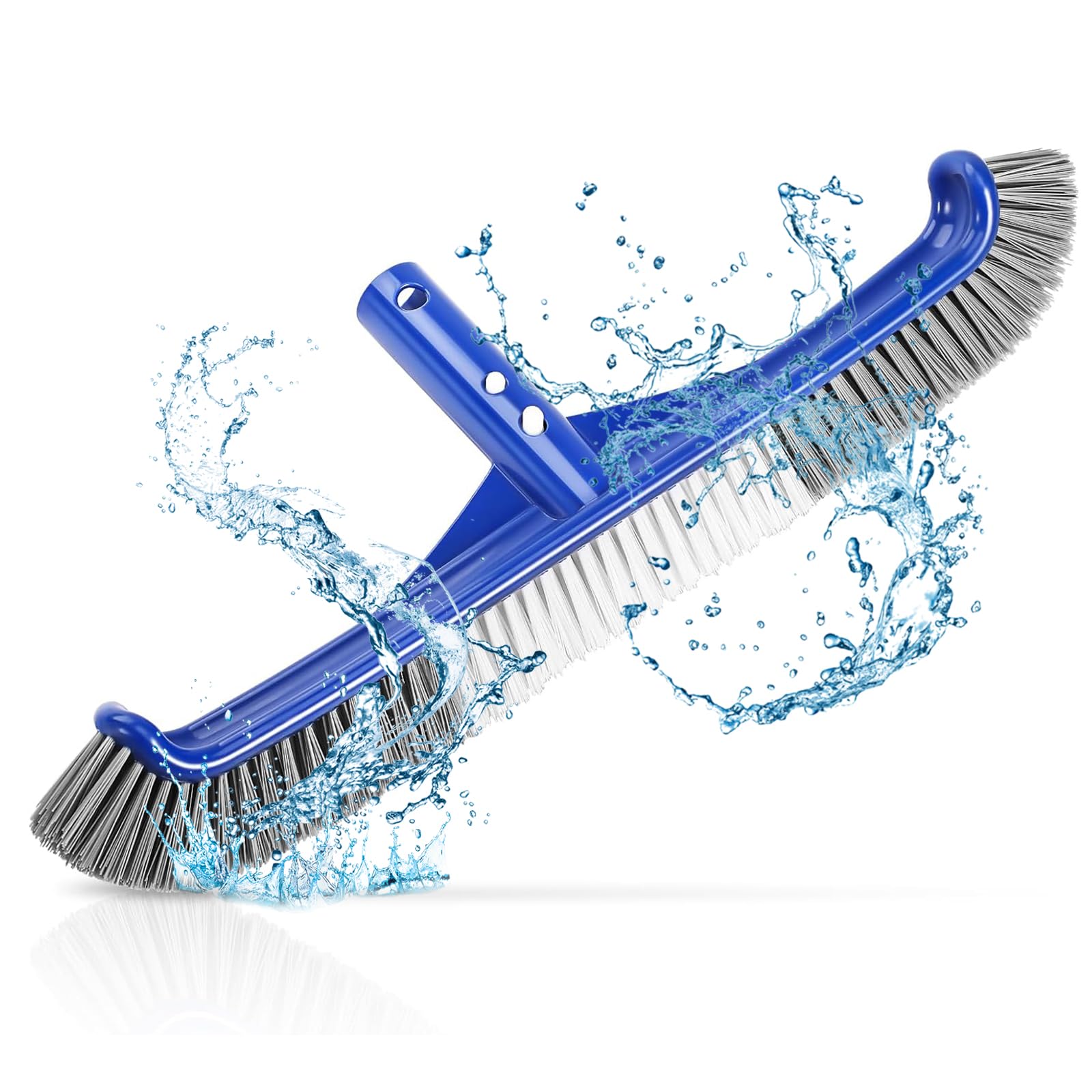 ChengCKJ Brosse de piscine en nylon nettoyage paroi sol