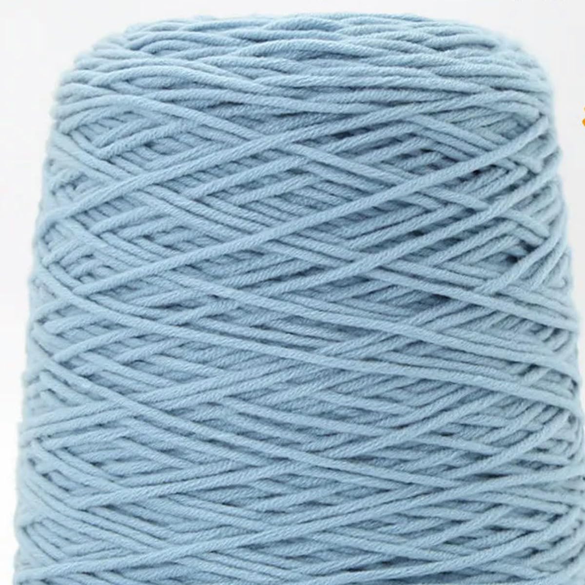 VICIYOO 400g Tufting Cylinder Yarn 8Strands of Milk Cotton Tufting Wool DIY Hand-woven Carpet Yarn Bulk