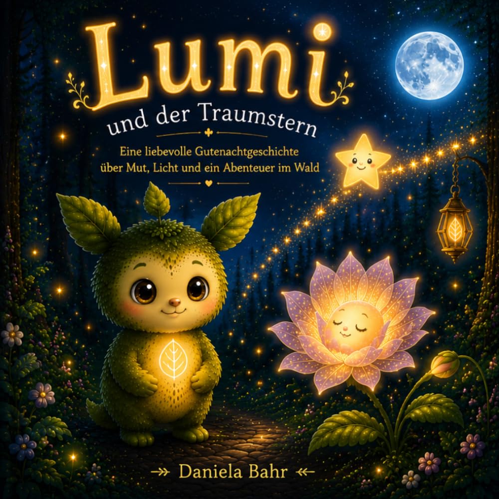 Lumi und der Traumstern: Eine liebevolle Gutnachtgeschichte über Mut, Licht und ein Abenteuer im Wald