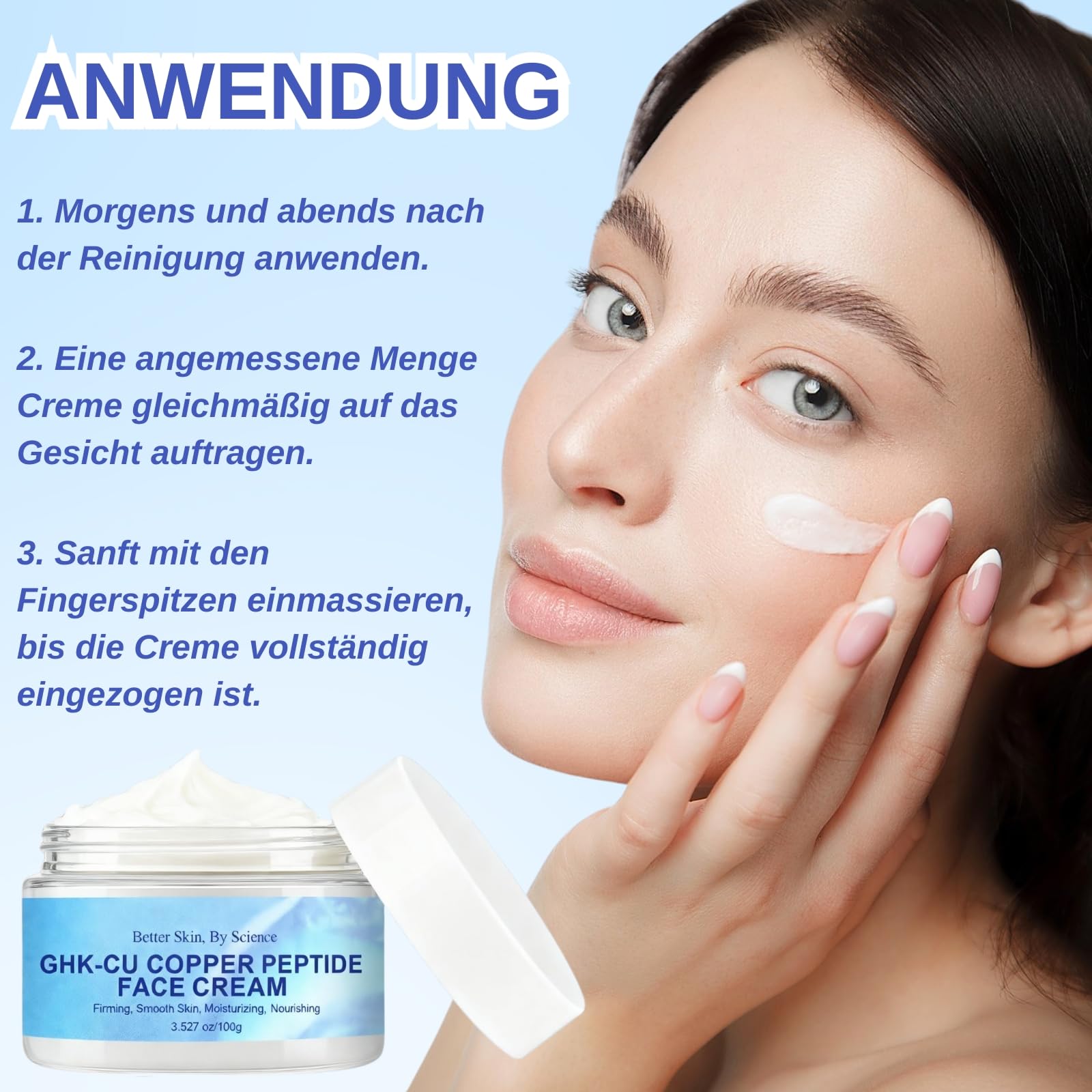 ghk-cu anwendung copper peptide serum  mein Lieblingsserum fr Glow GHK-Cu Copper Peptide Gesichtscreme, Anti-Aging