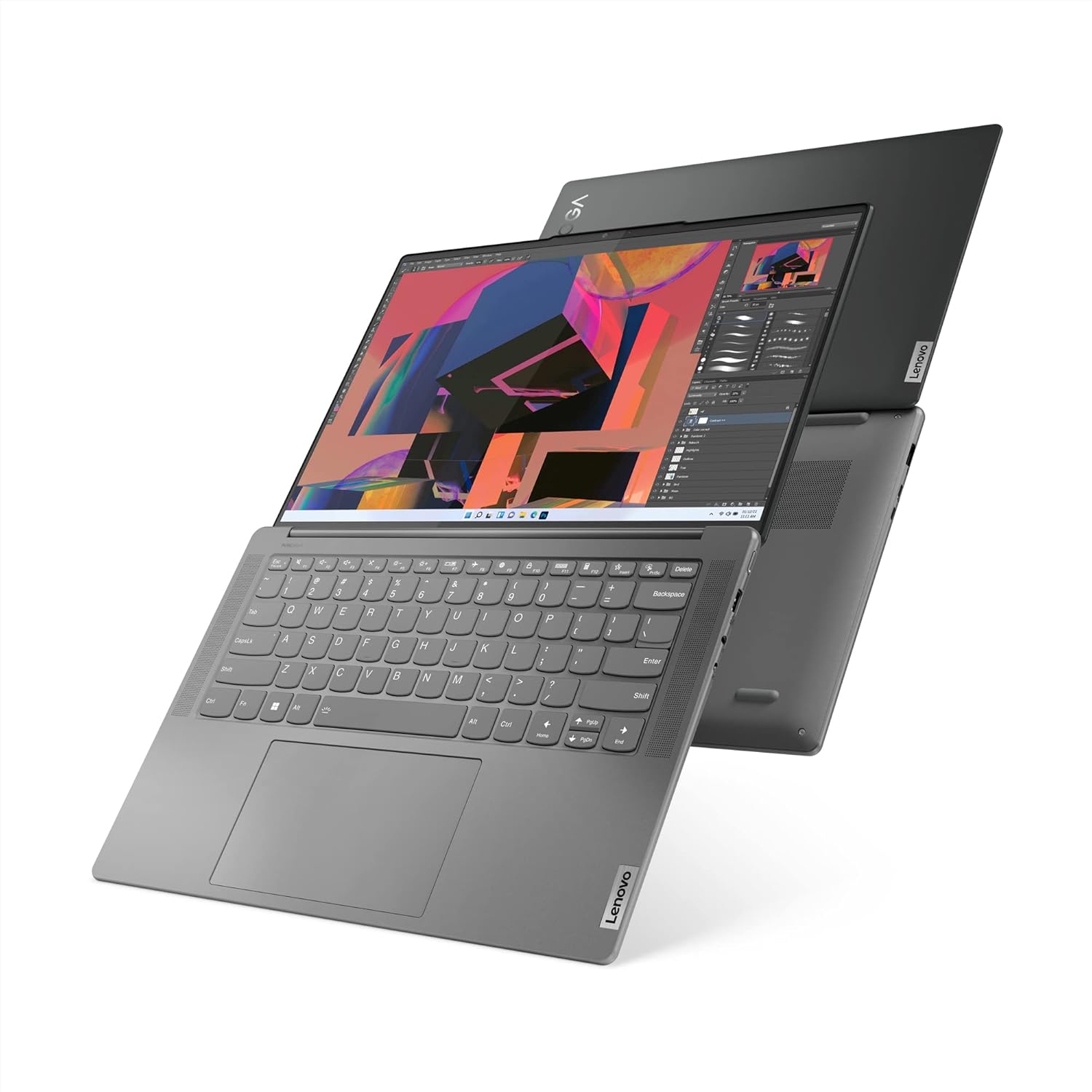 Lenovo Yoga Slim 7 Prox, Display 14.5 inches, 3K, Amd Ryzen 5 6600Hs, Nvidia Geforce Rtx 3050 4Gb Gddr6, 512 Gb Ssd, Ram 1 x 16Gb, Windows 11, Peso 1.45 kg, Storm Grey, 16 GB + 512 GB SSD Lenovo Yoga Slim 7 Prox, Display 14.5 inches, 3K, Amd Ryzen 5 6600Hs, Nvidia Geforce Rtx 3050 4Gb Gddr6, 512 Gb Ssd, Ram 1 x 16Gb, Windows 11, Peso 1.45 kg, Storm Grey, 16 GB + 512 GB SSD