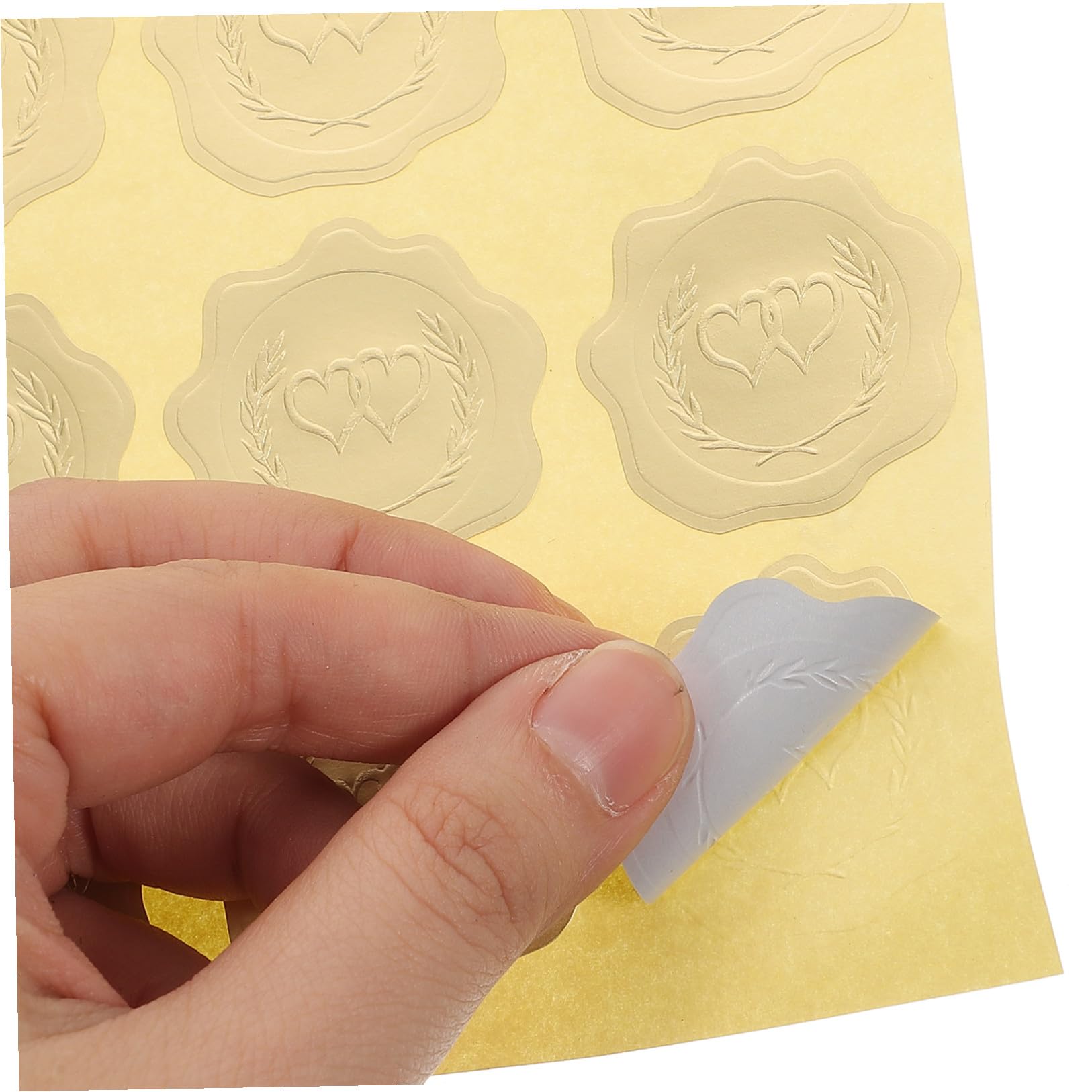 NUOBESTY 20fogli Adesivi Decorativi Per Buste e Regali Etichette Adesive Per Sealing Stickers Perfetti Per Matrimoni e Feste Di Compleanno
