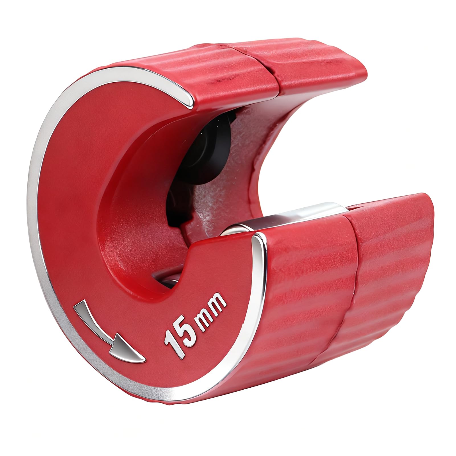 15mm Copper Pipe Cutter with Rotating Blade for Clean Cuts Professional Copper Pipe Cutter with Aluminum Alloy Body One-Handed Operation Ideal for Tight Spaces in Plumbing and DIY Projects
