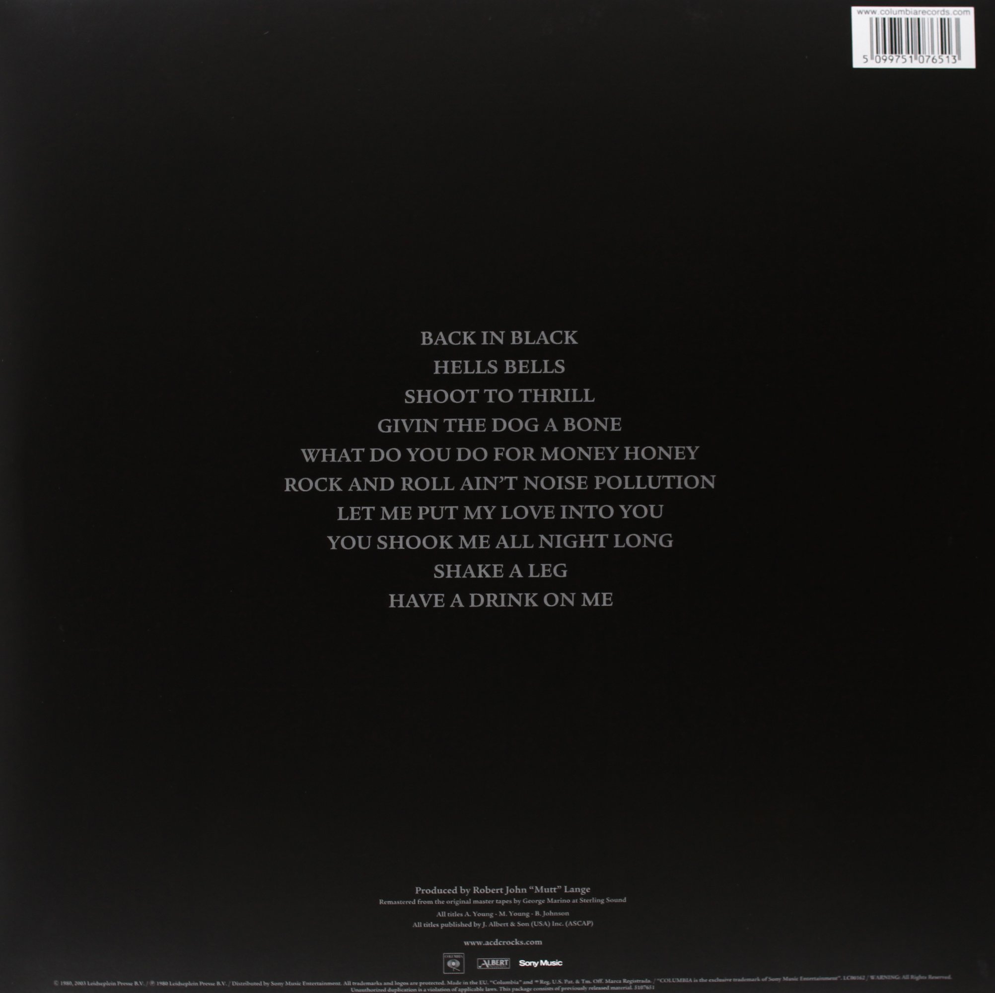 Back In Black
