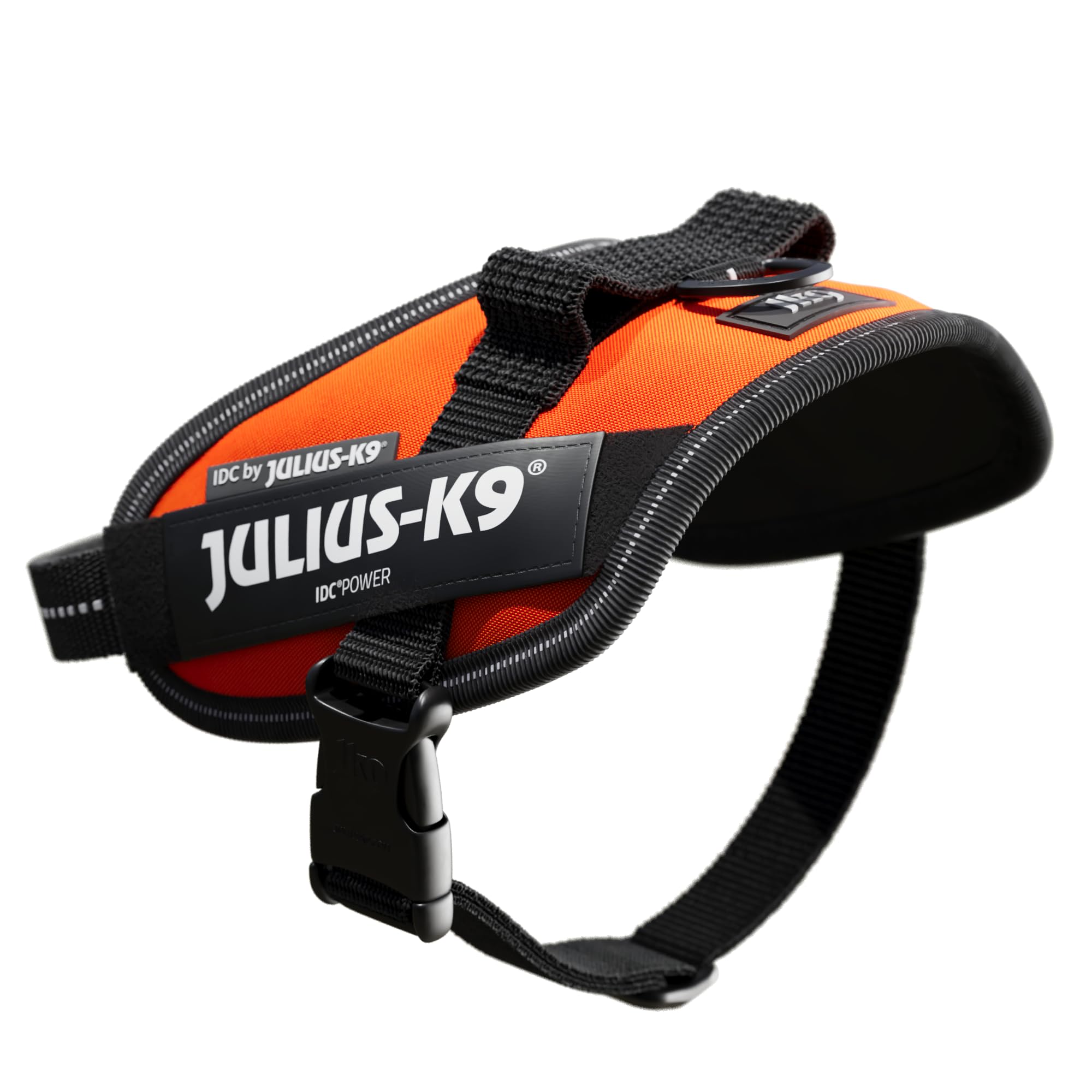 Julius-K9 Julius K-9, IDC Power Harness, Size: Mini-Mini, Neon Orange in use