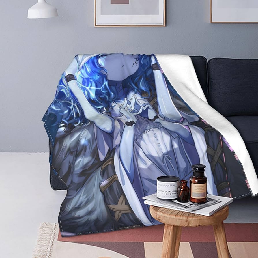 Amazon｜毛布 ブランケット ひざかけ エルデンリング 魔女ラニ