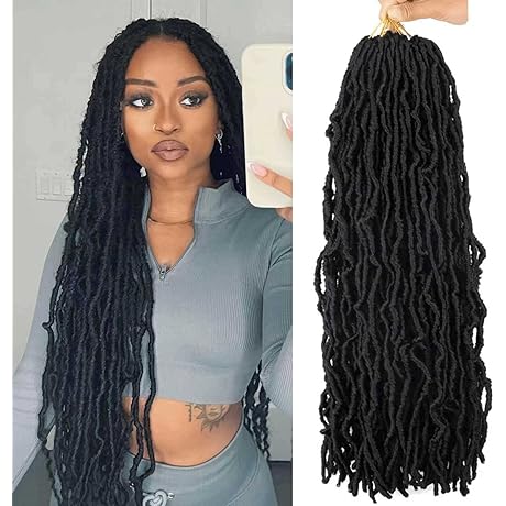 Premium 24-Inch Crochet Goddess Locs: Unmatched Versatility for Stunning Hairstyles