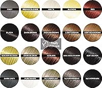 Vista 5 de Fibras para la construcción del cabello de 1.76 oz - Recarga tu botella existente. Finally Hair (gris claro y pimienta)