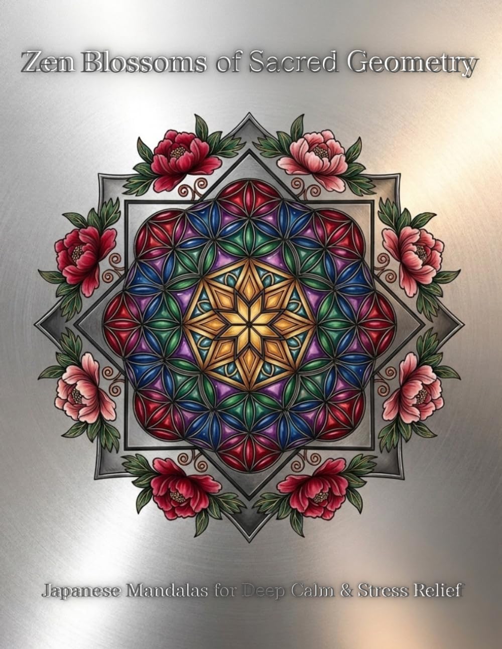 Zen Blossoms of Sacred Geometry: Japanese Mandalas for Deep Calm & Stress Relief