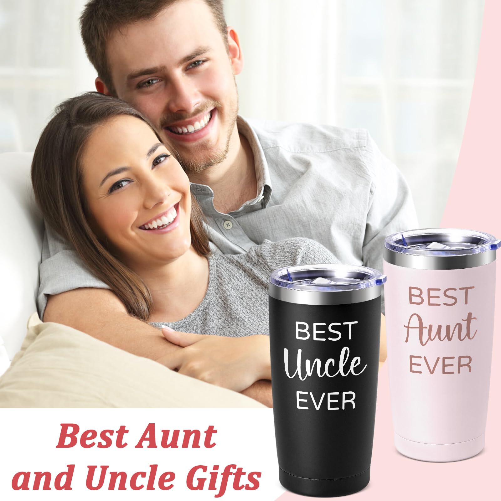 Snapklik.com : Aunt Uncle Gifts, Best Aunt And Uncle Ever 20oz Tumblers ...