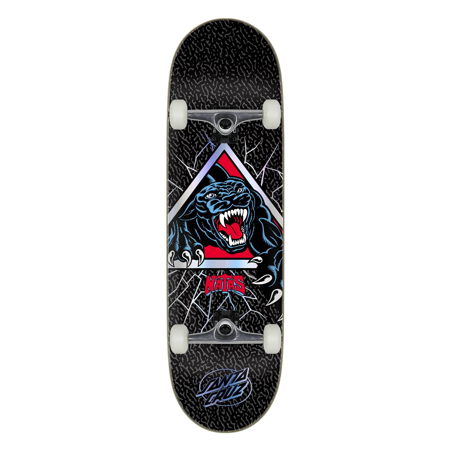 Amazon.com : Santa Cruz Skateboard Assembly Natas Shattered