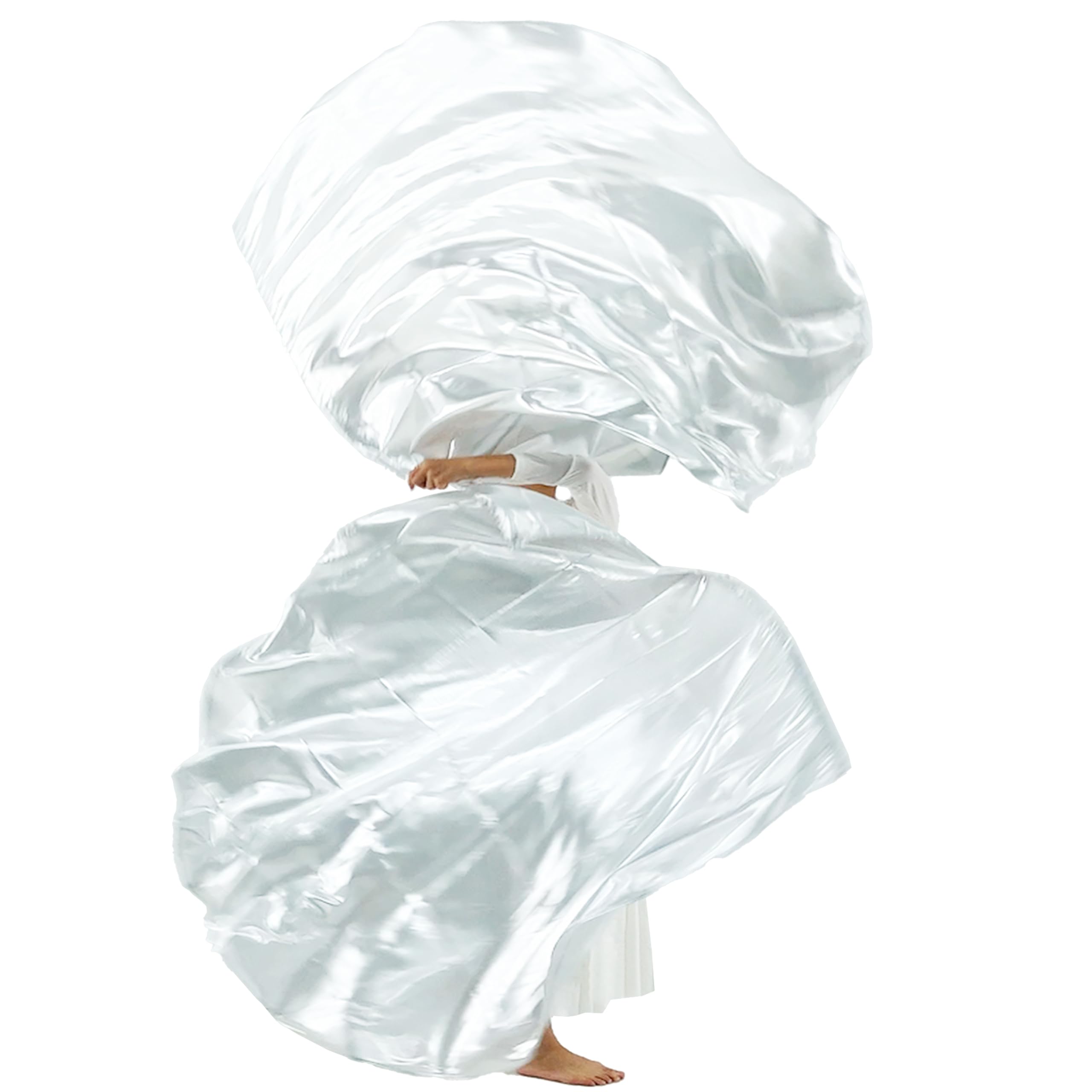 Drapeaux de culte pour danse évitant les nœuds grâce aux tiges souples