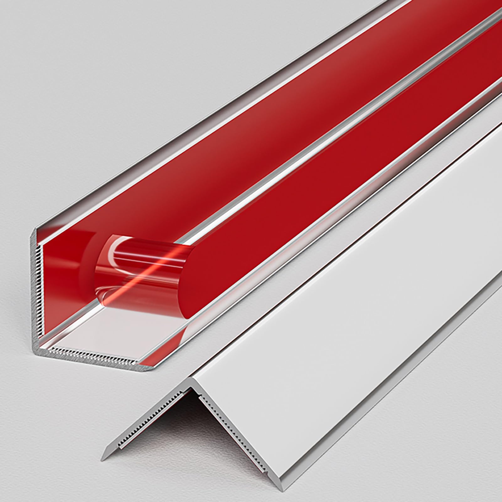 Ugzpwqlnx Glossy Silver Door Floor Threshold Transition Strip, Multicolor Edging Transition Corner Threshold Strips For Tile Wood Laminate