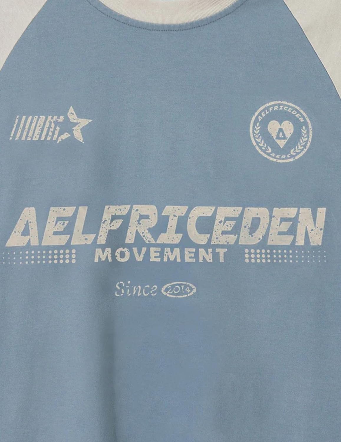 Aelfric Eden Long Sleeve Shirts Color Block Print Tops Crewneck Oversized Y2k Streetwear Sweatshirts 2025 Trendy Tops - Image 5