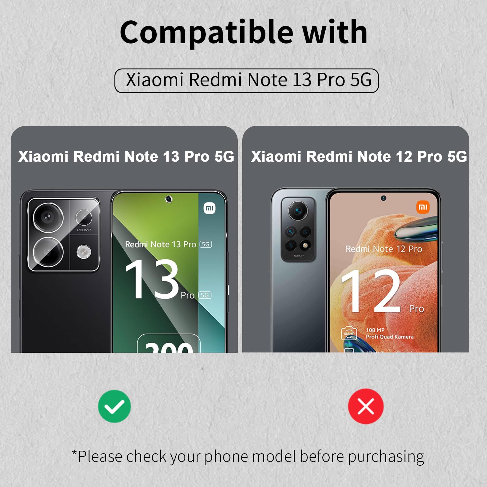 2x Panzerglas Für Xiaomi Redmi Note 13 Pro – 9H Härte, Kratzfest & Blasenfrei