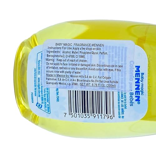 Miniatura 4 de Baby Magic 2 Mennen Cologne 6.76 Fl Oz (2 Colonias Mennen Para Bebe 200 Ml)