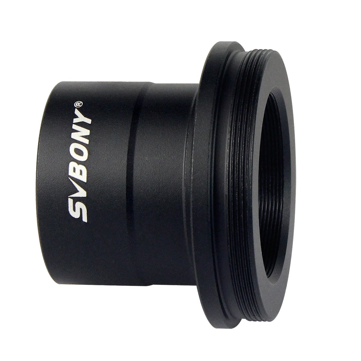 Svbony Adattatore per Fotocamera Telescopica, T e T2 1,25", Anello in Alluminio Compatibile con Canon EOS Rebel SLR DSLR