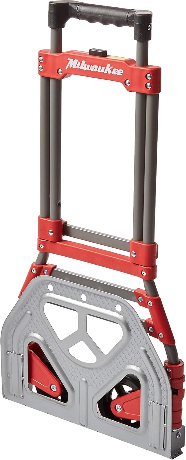 Milwaukee 150-lb Capacity 4 -Wheel Multiple colors/finishes Aluminum Convertible hand truck