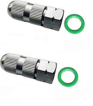 2PCS Stainless Steel Sprayer Nozzle Tips, High Pressure Adjustable Misting Spray Nozzle, Suitable for Replacing Backpack Sprayer Nozzle, Farm Nozzle, Garden Irrigation, Silver