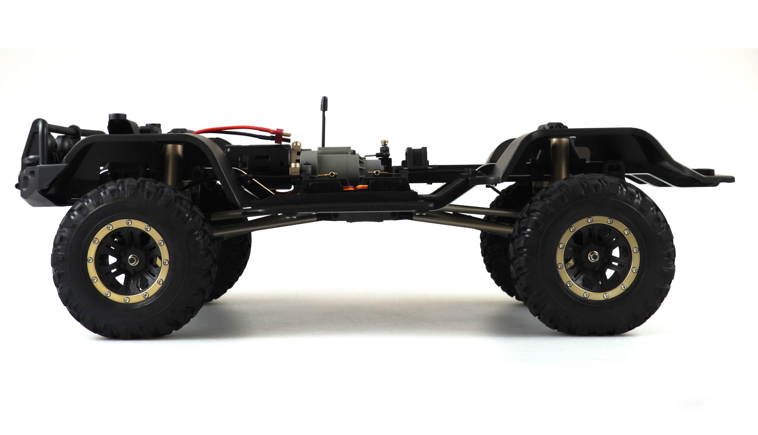 Amewi 22469 AMXRock RCX8P Scale Crawler Pick-Up - Coche teledirigido (Escala 1:8), Color Azul