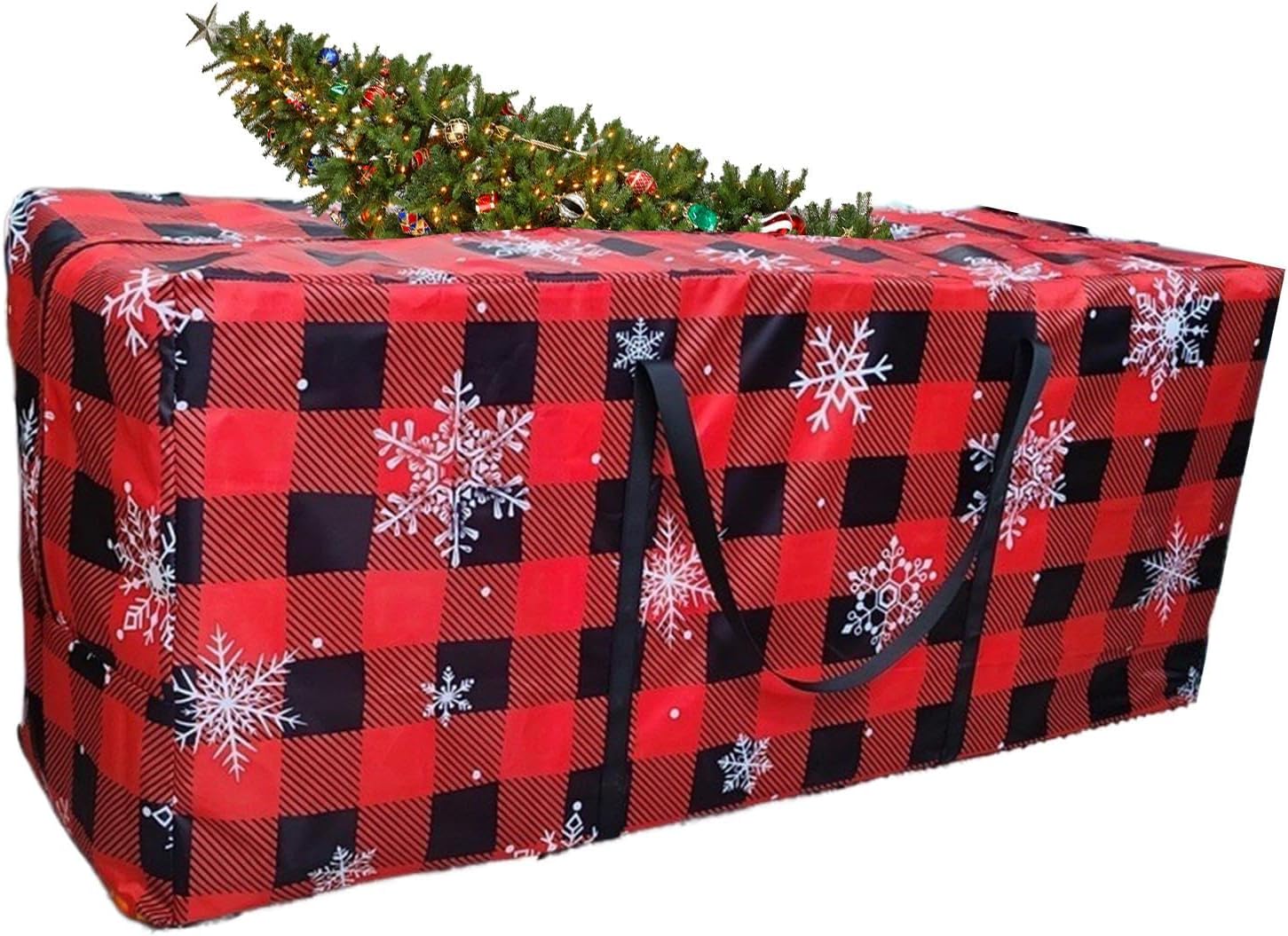 Christmas Tree Storage Bag Portable Spacious | Snowflake Pattern Tree Storage Bag for Christmas