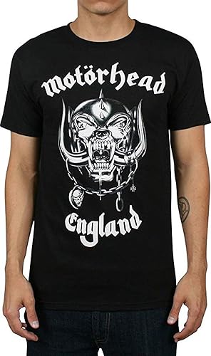Motorhead - Camiseta para hombre de England en negro