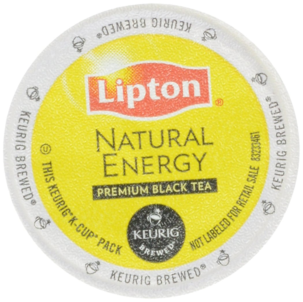LiptonPremium Black Tea K Cups, Natural Energy 12 ct