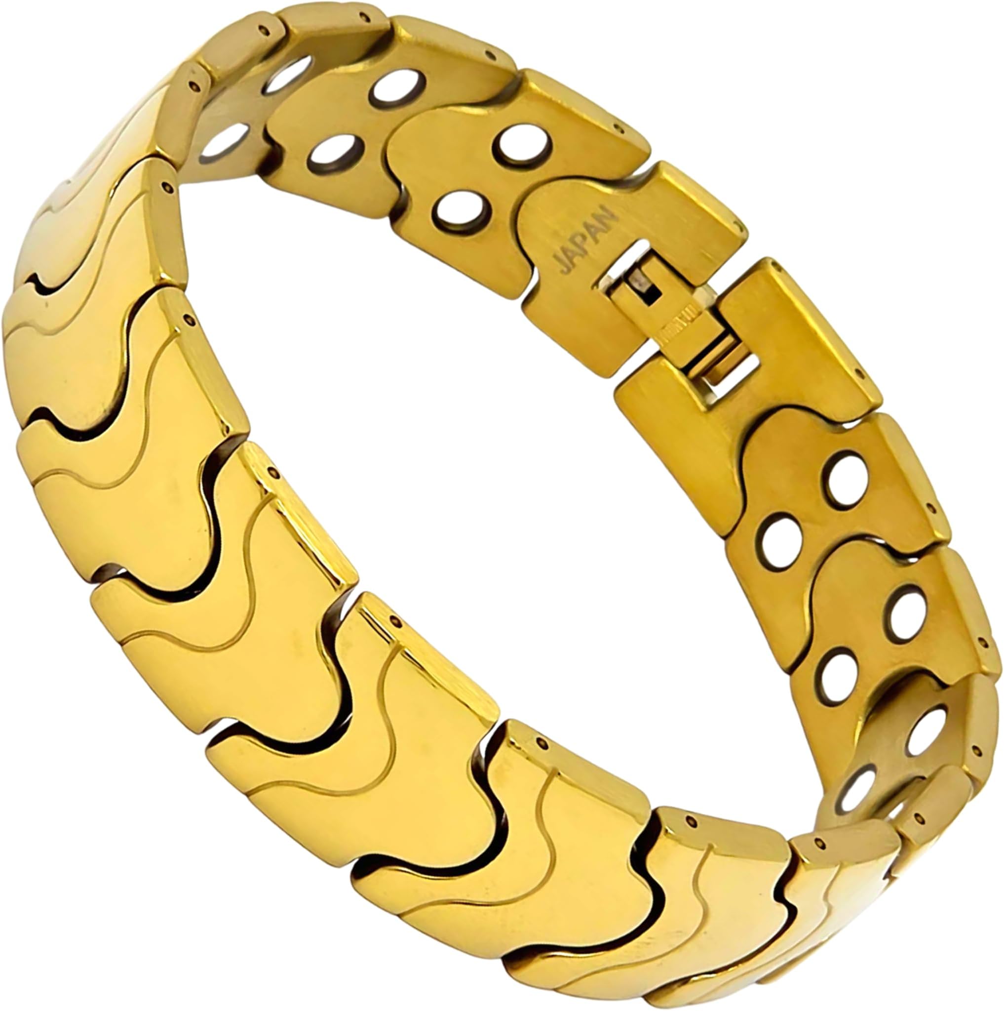 BP Titanium Bracelet Blood Pressure Control Chain Men-Women Bp Monitor Maintain Energy/Blood Circulation/Stamina/Strangth/Body Pain